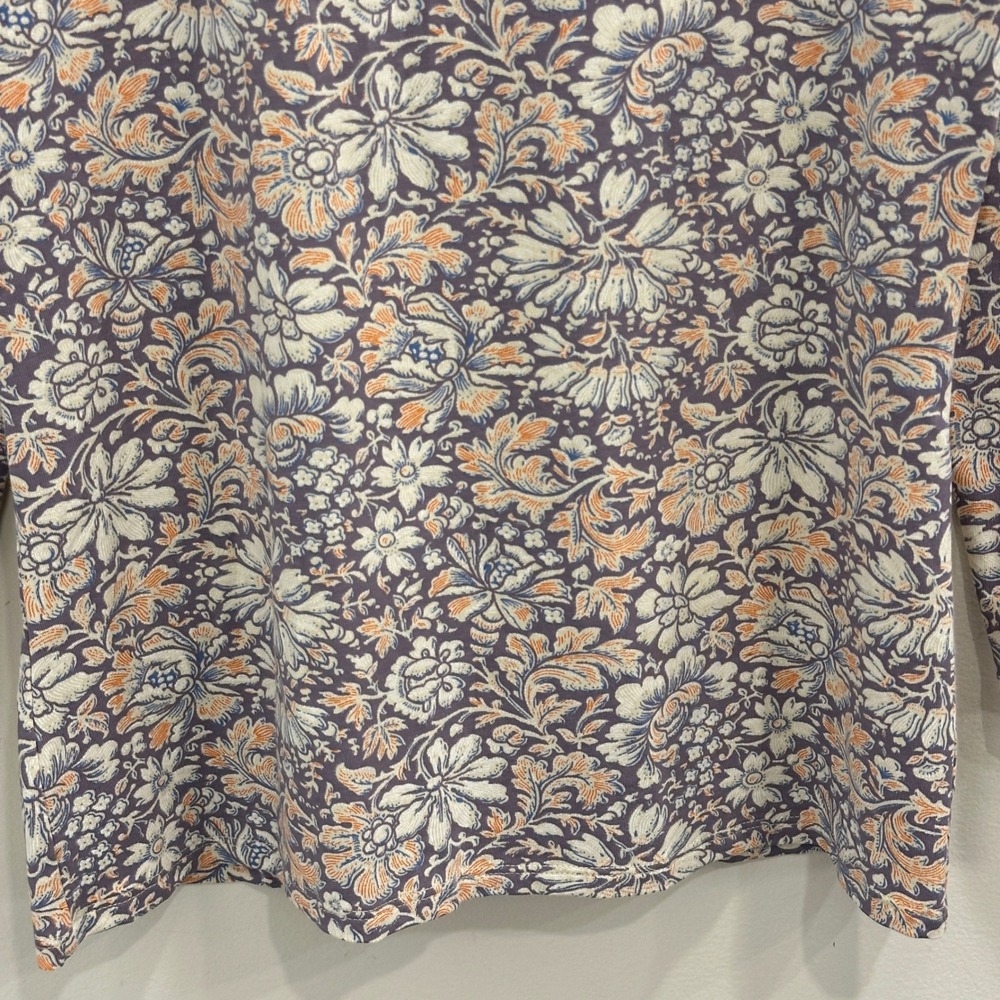 Peruvian Connection Etched Flowers Turtleneck Lil… - image 5